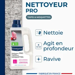 Starwax Nettoyant Moquette|Nettoyant Moquette<Nettoyant tapis et moquettes 1L