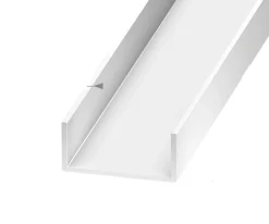 CQFD Nez de cloison - PVC blanc - 20 x 54 mm, L. 2,6 m- Accesoire Pour Volet