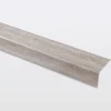 GoodHome Nez De Marche|Nez De Marche<Nez de marche en aluminium décor bois gris 35 x 25 x 900 mm.