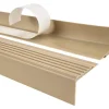 Quest Nez De Marche|Nez De Marche<Nez de marche PVC 48x42mm, , profilé d'escalier PMW, auto-adhésif, antidérapant, d'escalier-protection, beige, 1.3m