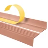 Quest Nez De Marche|Nez De Marche<Nez de marche PVC 40x25mm, , profilé d'escalier ND, auto-adhésif, antidérapant, d'escalier-protection, marron clair, 1m