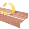 Quest Nez De Marche|Nez De Marche<Nez de marche PVC 40x25mm, , profilé d'escalier ND, auto-adhésif, antidérapant, d'escalier-protection, marron clair, 0.9m