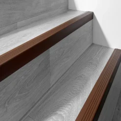 Quest Nez De Marche|Nez De Marche<Nez de marche PVC 50x42mm, , profilé d'escalier RGP, auto-adhésif, antidérapant, d'escalier-protection, marron, 0.7m