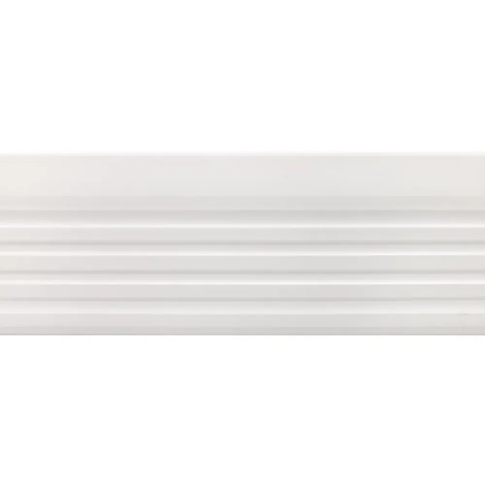 Quest Nez de marche PVC 40x25mm, , profilé d'escalier ND, auto-adhésif, antidérapant, d'escalier-protection, blanc, 1.8m- Nez De Marche|Nez De Marche