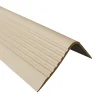 Quest Nez De Marche|Nez De Marche<Nez de marche PVC 52x40mm, , profilé d'escalier RGPD, antidérapant, d'escalier-protection, beige, 1.5m