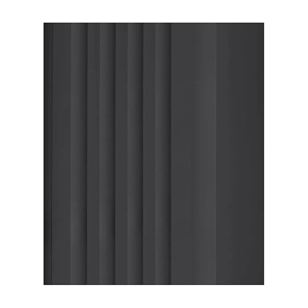 Quest Nez de marche PVC 48x42mm, , profilé d'escalier PMW, auto-adhésif, antidérapant, d'escalier-protection, noir, 1m- Nez De Marche|Nez De Marche