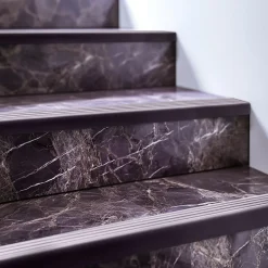 Quest Nez De Marche|Nez De Marche<Nez de marche PVC 40x25mm, , profilé d'escalier ND, auto-adhésif, antidérapant, d'escalier-protection, violet, 1m