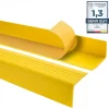 Quest Nez De Marche|Nez De Marche<Nez de marche PVC 50x50mm, , SST, profilé d'escalier RGP-O, auto-adhésif, antidérapant, d'escalier-protection, jaune, 1m