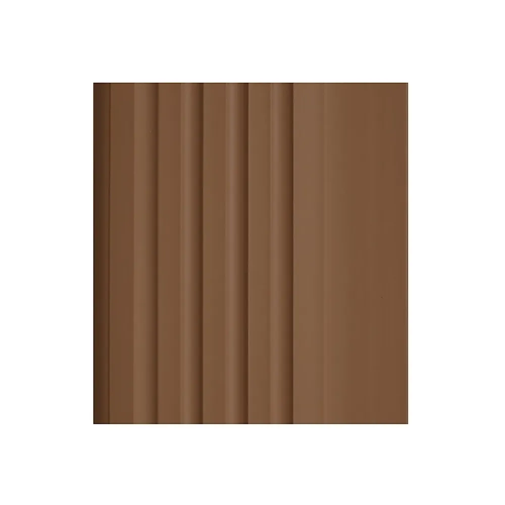 Quest Nez de marche PVC 45x50mm, , profilé d'escalier RO, antidérapant, d'escalier-protection, marron, 1.5m- Nez De Marche|Nez De Marche