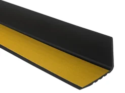 Quest Nez De Marche|Nez De Marche<Nez de marche PVC 48x42mm, , profilé d'escalier RD-ON, auto-adhésif, antidérapant, d'escalier-protection, noir, 1.3m