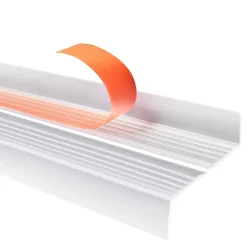 Quest Nez De Marche|Nez De Marche<Nez de marche PVC 40x25mm, , profilé d'escalier ND, auto-adhésif, antidérapant, d'escalier-protection, transparent, 2m