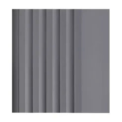 Quest Nez de marche PVC 52x40mm, , profilé d'escalier RGP, antidérapant, d'escalier-protection, gris foncé, 1.5m- Nez De Marche|Nez De Marche