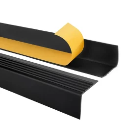 Quest Nez De Marche|Nez De Marche<Nez de marche PVC 50x42mm, , profilé d'escalier RGP, auto-adhésif, antidérapant, d'escalier-protection, noir, 1m