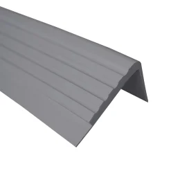 Quest Nez De Marche|Nez De Marche<Nez de marche PVC 45x50mm, , profilé d'escalier RO, antidérapant, d'escalier-protection, gris foncé, 1.5m