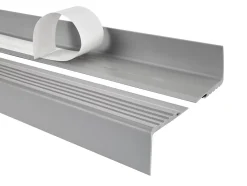 Quest Nez De Marche|Nez De Marche<Nez de marche PVC 48x42mm, , profilé d'escalier PMW, auto-adhésif, antidérapant, d'escalier-protection, gris, 8m