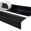 Quest Nez De Marche|Nez De Marche<Nez de marche PVC 48x42mm, , profilé d'escalier PMW, auto-adhésif, antidérapant, d'escalier-protection, noir, 1.3m