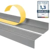Quest Nez De Marche|Nez De Marche<Nez de marche PVC 40x25mm, , profilé d'escalier ND, auto-adhésif, antidérapant, d'escalier-protection, gris, 1.3m
