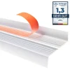 Quest Nez De Marche|Nez De Marche<Nez de marche PVC 40x25mm, , profilé d'escalier ND, auto-adhésif, antidérapant, d'escalier-protection, transparent, 1m