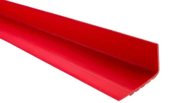 Quest Nez de marche PVC 40x40mm, , profilé d'escalier RD, antidérapant, d'escalier-protection, Rouge, 1.5m- Nez De Marche|Nez De Marche