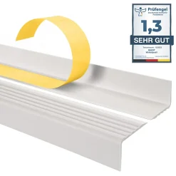 Quest Nez De Marche|Nez De Marche<Nez de marche PVC 40x25mm, , profilé d'escalier ND, auto-adhésif, antidérapant, d'escalier-protection, blanc, 0.9m