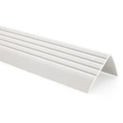 Quest Nez De Marche|Nez De Marche<Nez de marche PVC 50x42mm, , profilé d'escalier RGP, auto-adhésif, antidérapant, d'escalier-protection, blanc, 1.1m