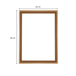 Nordlinger Pro Encadrement Mouluré 790506 80 x 60 cm Décoration murale et encadrement- Moulure