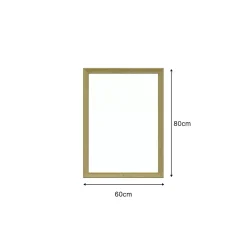 Nordlinger Pro Encadrement Mouluré 790506 80 x 60 cm Décoration murale et encadrement- Moulure