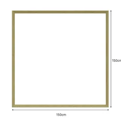 Nordlinger Pro Encadrement mouluré 150 x 150 cm avec moulures pré-découpées- Moulure