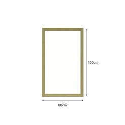 Nordlinger Pro Encadrement mouluré 100 x 60 cm avec moulures pré-découpées- Moulure