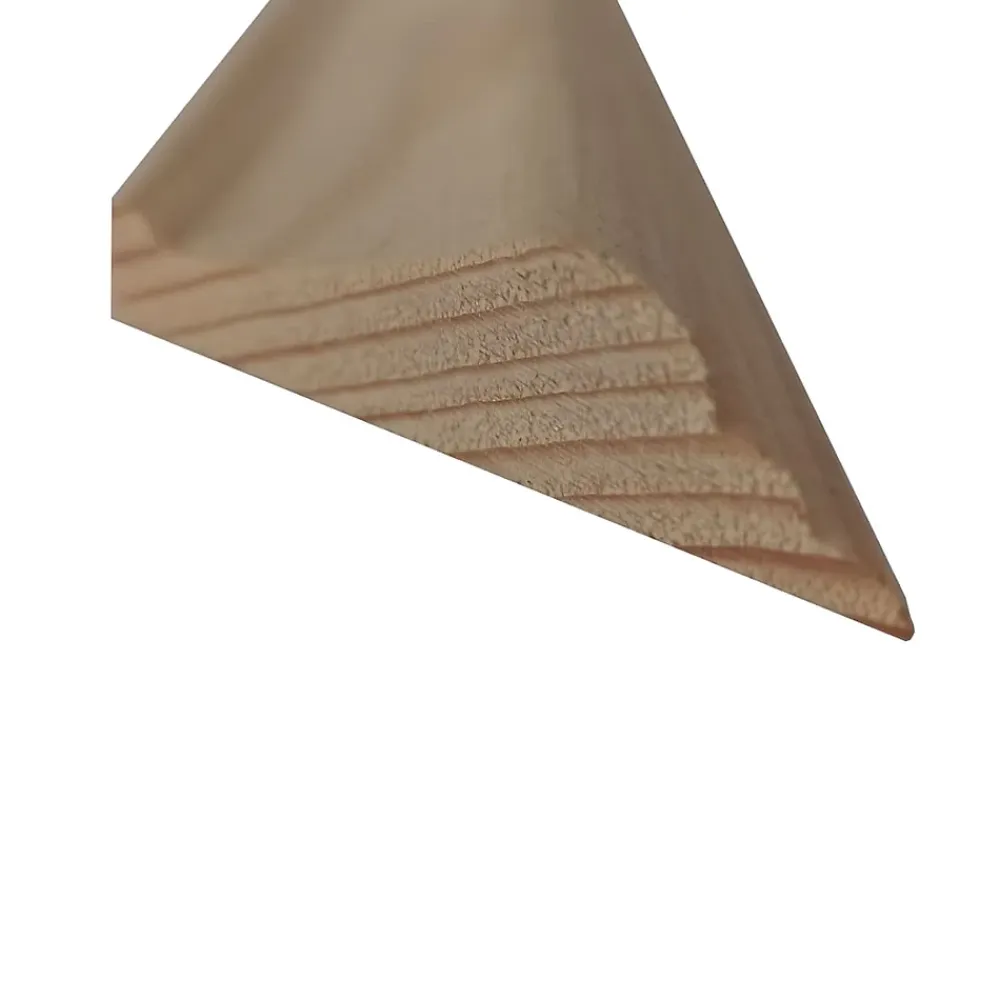 Nordlinger Pro Kit Moulures Soubassement 790538 Bois naturel 3 m Habillage mural- Moulure