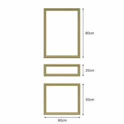 Nordlinger Pro Kit Moulures de Porte 790520 Bois naturel Porte de 73 et 83 cm Décoration porte- Moulure