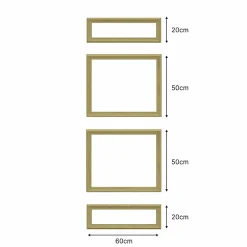 Nordlinger Pro Kit moulure de porte Pack 4- Moulure