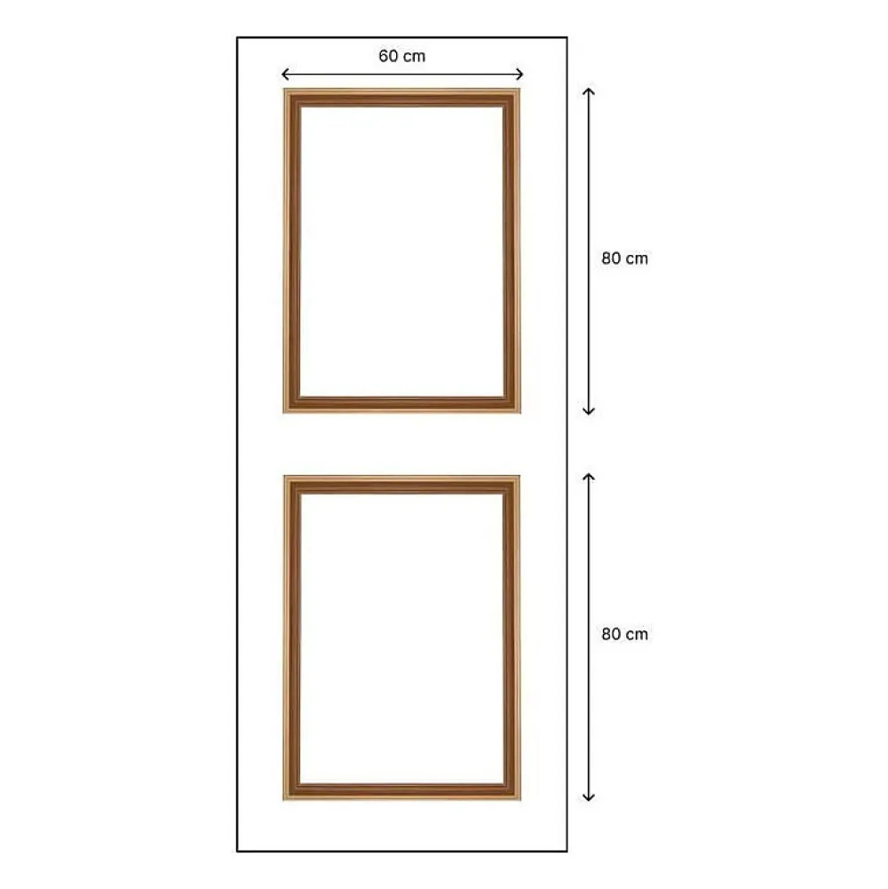 Nordlinger Pro Moulure<Kit Moulures de Porte - Prêt à Poser - Bois massif