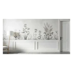 Nordlinger Pro Kit Moulures Soubassement 790525 Bois naturel 4m Décoration murale- Moulure