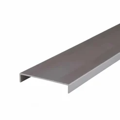 Nordlinger Pro Cloison Amovible<Lot de 2 Nez de cloison gris 260 cm x 104 mm Aluminium