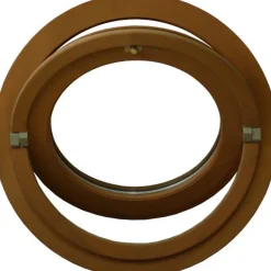 Gd Menuiseries Fenêtre Bois<Oeil De Boeuf Bois H60 X L60 Côte Tableau