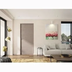 Optimum Bloc Porte<Bloc Porte ajustable décor chene taupe VERONE - 204 x 83 cm Droit