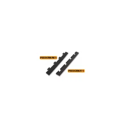 Intec Dalle Pvc Garage<Pack 5 Bordures Males pour Dalle PVC noire Clipsable Sol Antidérapant Carré Garage Atelier PS50CRN/M