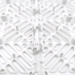 Antihumedades Dalle Pvc Garage<Pack 1.000 dalles auto-ventilées 30x30x1,5cm (88m² - Blanc). Hôtellerie, chambres froides, garde-manger, bar, zones humides