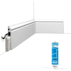 Orac Decor Plinthe Pour Parquet Et Stratifié<Pack 10 mètres Plinthe de rénovation SX186 avec colle - Orac x Cimaises-et-plus
