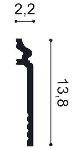 Orac Decor Plinthe Pour Parquet Et Stratifié<Pack 10 mètres Plinthe de rénovation SX186 avec colle - Orac x Cimaises-et-plus