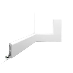 Orac Decor Pack 10 mètres Plinthes SX183 avec colle - Orac x Cimaises-et-plus - 7,5x1,3x200cm (h x p x L) - plinthe décorative polymère- Plinthe Pour Parquet Et Stratifié
