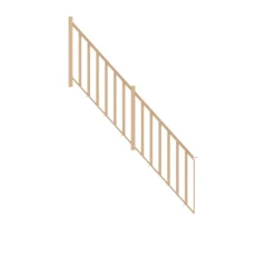 Fortia Garde-Corps, Balustrade<Pack balustrade verticale hêtre coloris naturel h.110 cm x l.271,8 cm