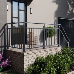Fortia Garde-Corps, Balustrade<Pack balustrade verticale à plat noir