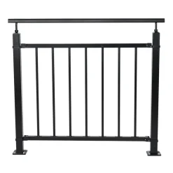 Fortia Garde-Corps, Balustrade<Pack balustrade verticale à plat noir