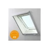 Volet-Moustiquaire Pack éco de 2 moustiquaires enroulables verticales pour fenêtre de toit L 100 cm x H 120 cm Alu blanc- Moustiquaire Pour Fenêtre De Toit