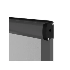 Volet-Moustiquaire PACK ECO de 2 moustiquaires alu H145 cm x L130 cm Gris- Moustiquaire Pour Fenêtre