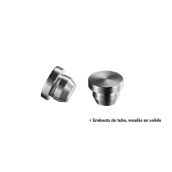 AICA Sanitaire Accessoire D'Escalier<Pack garde-corps 1.2 m avec 3 barres en inox 304 argent installation verticale by AICA
