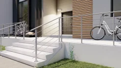 Kordo Pack garde-corps : prêt à poser à plat Prestio ral 9006- Garde-Corps, Balustrade