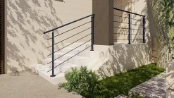 Kordo Pack garde-corps : prêt à poser à plat Prestio ral 7016- Garde-Corps, Balustrade